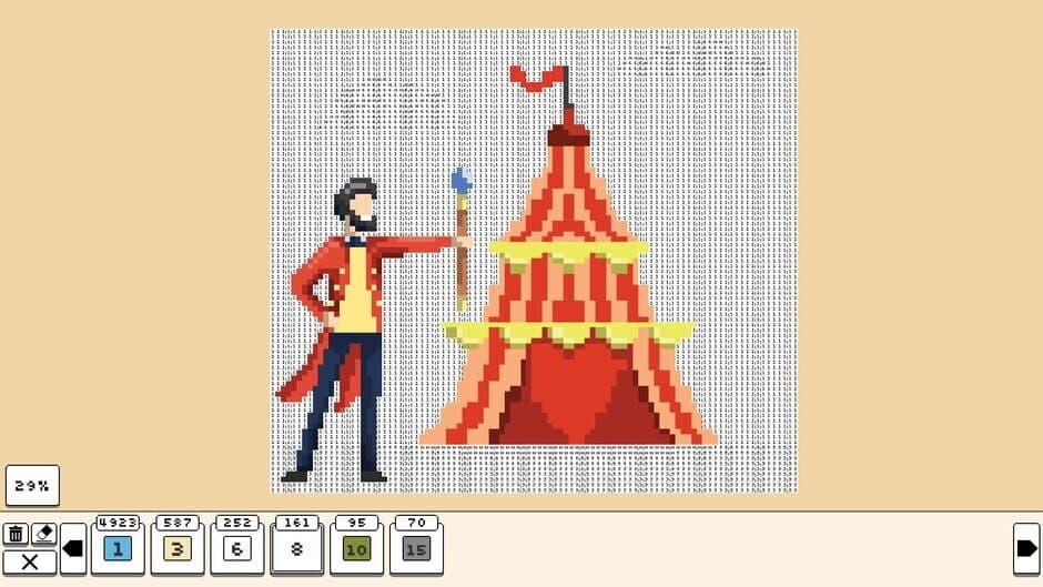 Скриншот 5 из Coloring Pixels: Amusement Park Pack