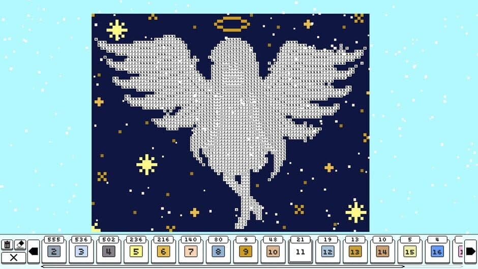 Скриншот 3 из Coloring Pixels: Winter Holidays Pack
