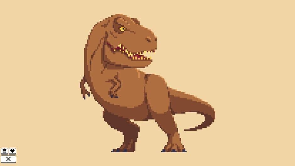 Скриншот 1 из Coloring Pixels: Dinosaurs Pack