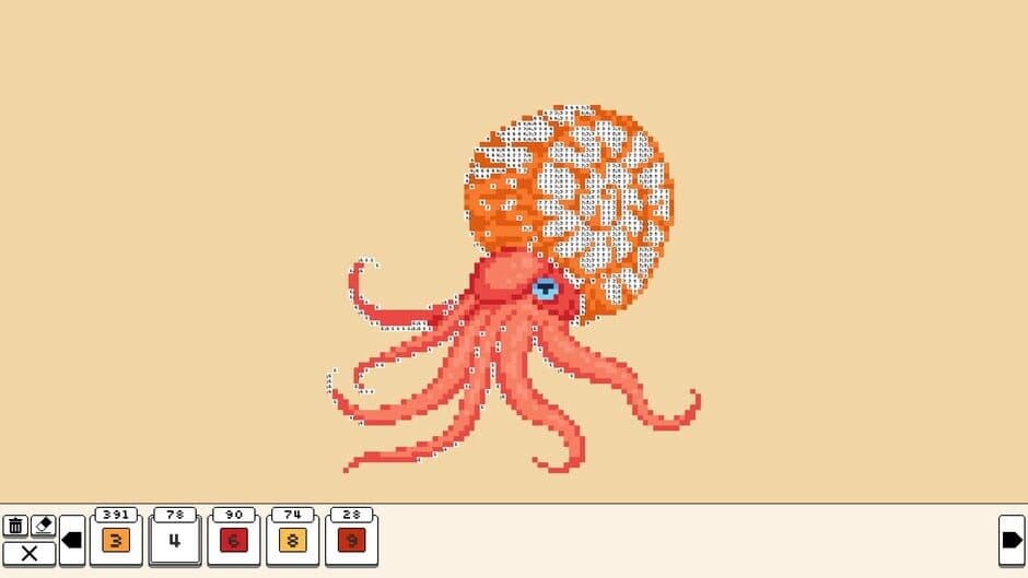 Скриншот 3 из Coloring Pixels: Dinosaurs Pack