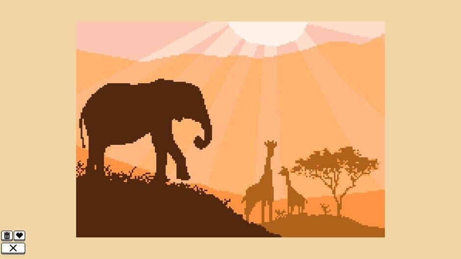 Скриншот 3 из Coloring Pixels: Safari Pack