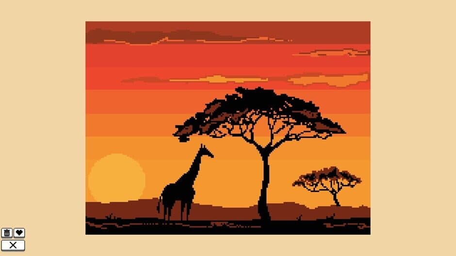 Скриншот 4 из Coloring Pixels: Safari Pack
