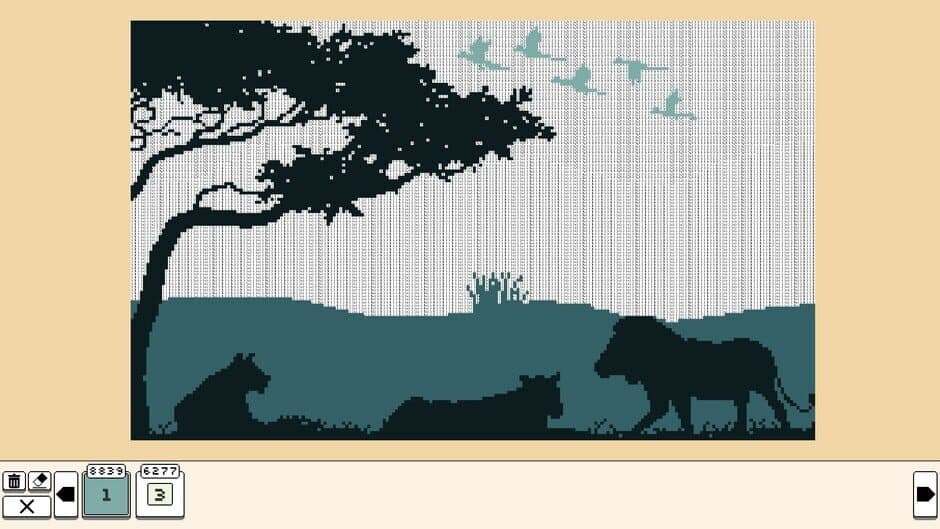 Скриншот 5 из Coloring Pixels: Safari Pack