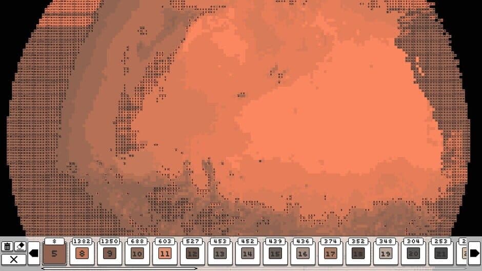 Скриншот 4 из Coloring Pixels: Space Pack
