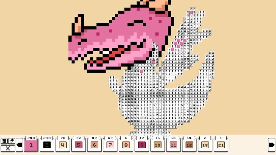 Скриншот 1 из Coloring Pixels: Animals Pack