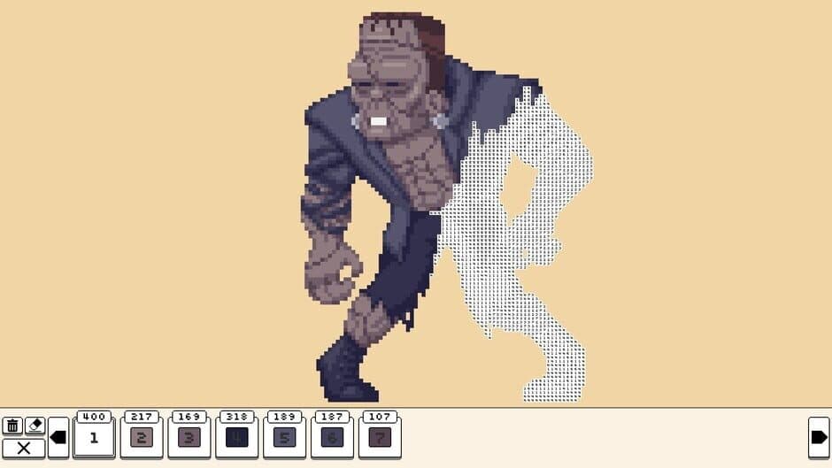 Скриншот 2 из Coloring Pixels: Halloween 2 Pack