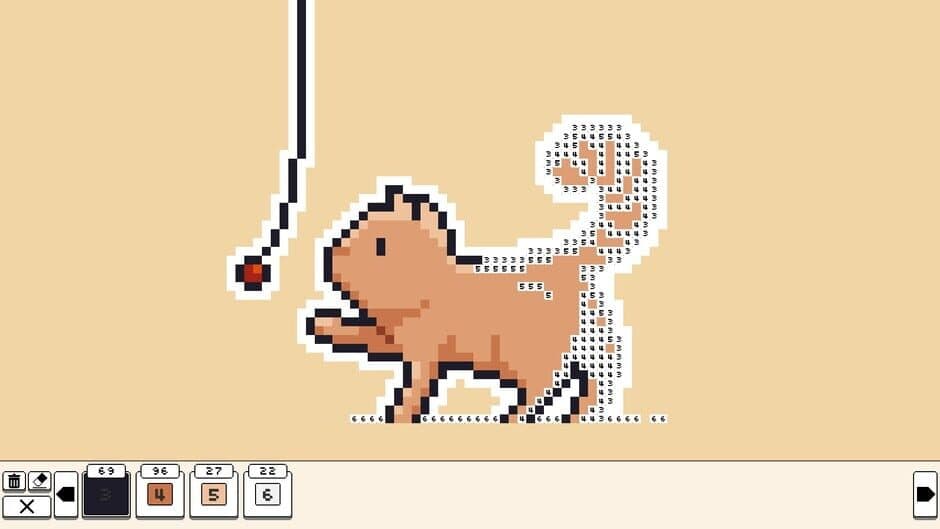 Скриншот 2 из Coloring Pixels: Animals Pack