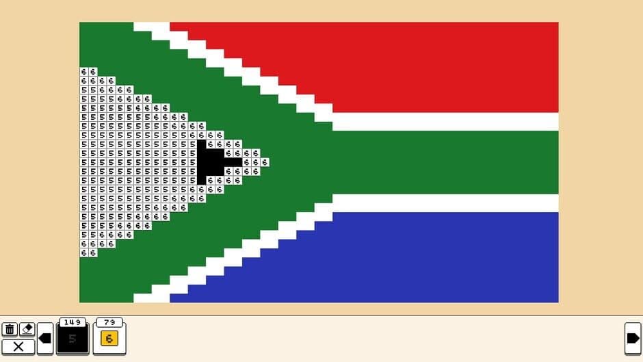 Скриншот 1 из Coloring Pixels: Flag Pack