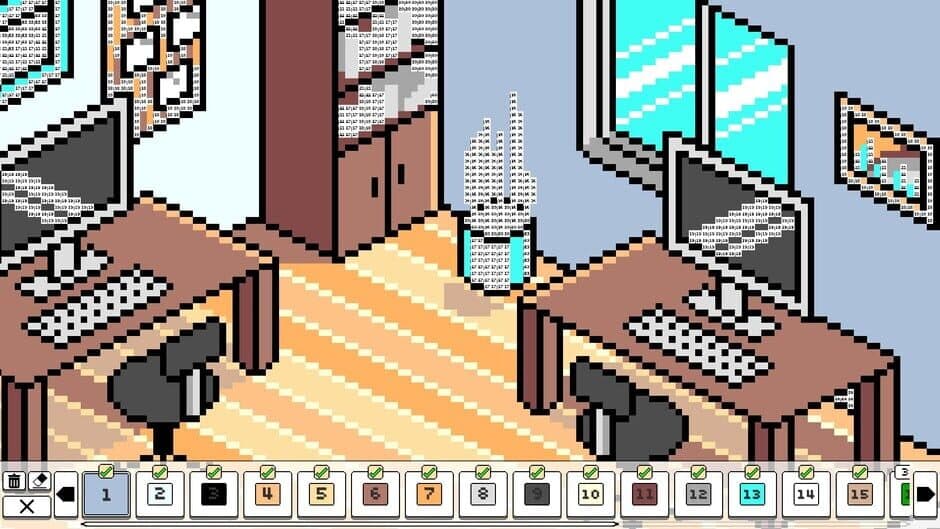 Скриншот 5 из Coloring Pixels: Isometric Pack