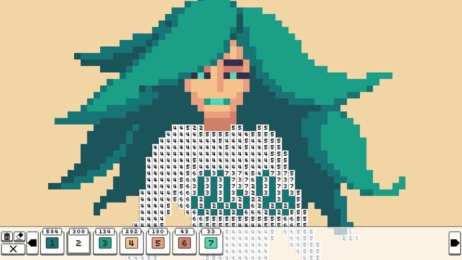 Скриншот 3 из Coloring Pixels: Fairy Tales Pack