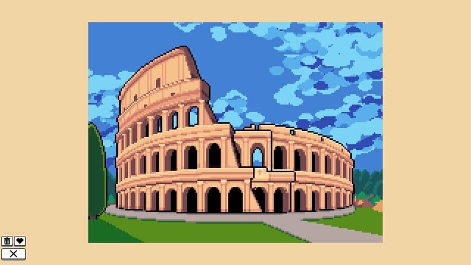 Скриншот 2 из Coloring Pixels: Landmarks 2 Pack