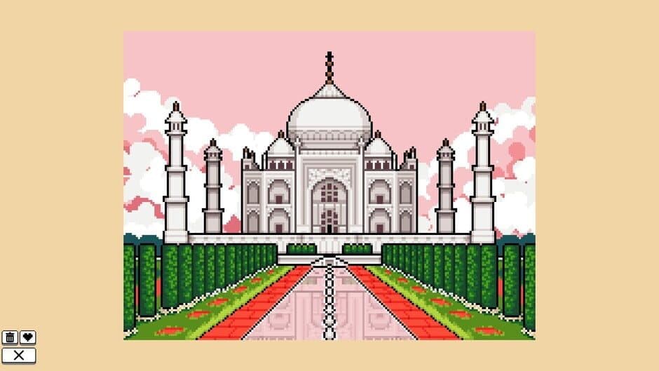 Скриншот 5 из Coloring Pixels: Landmarks 2 Pack