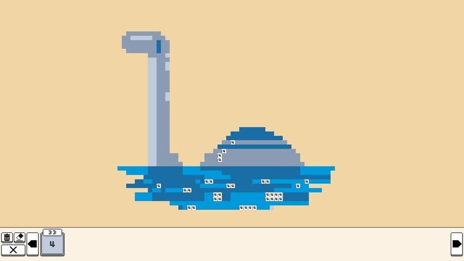 Скриншот 1 из Coloring Pixels: Monsters Pack