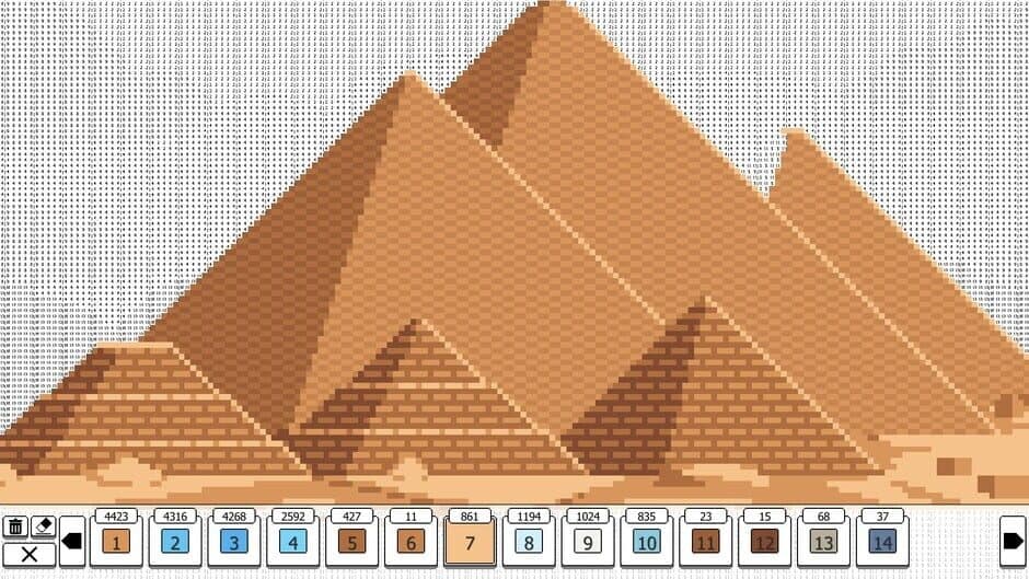 Скриншот 2 из Coloring Pixels: Landmarks Pack