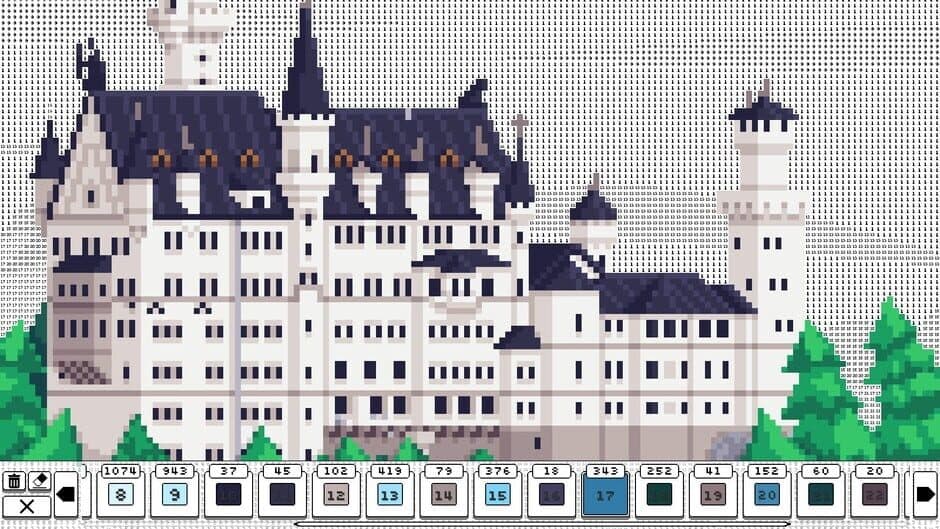 Скриншот 3 из Coloring Pixels: Landmarks Pack
