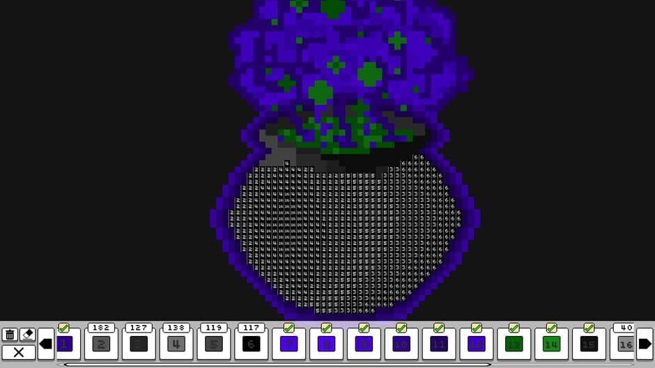 Скриншот 4 из Coloring Pixels: Halloween Pack
