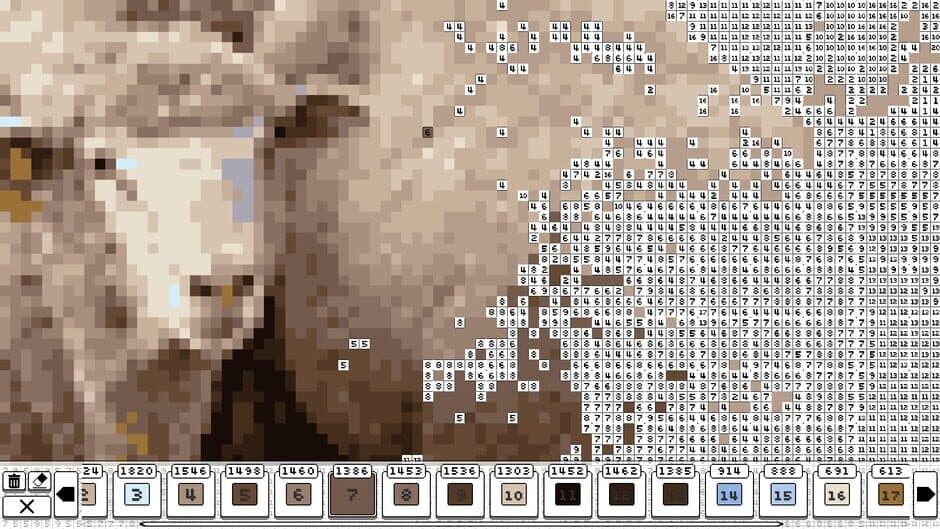 Скриншот 3 из Coloring Pixels: Farm Pack