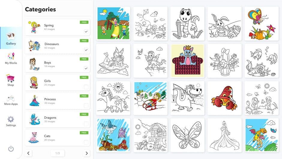 Скриншот 4 из Coloring Book for Kids: Full Version