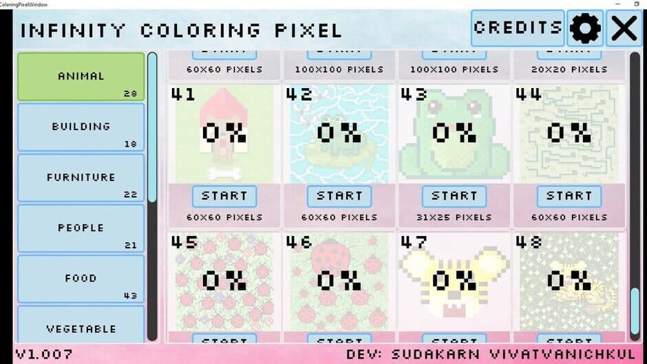 Скриншот 7 из Infinity Coloring Pixel