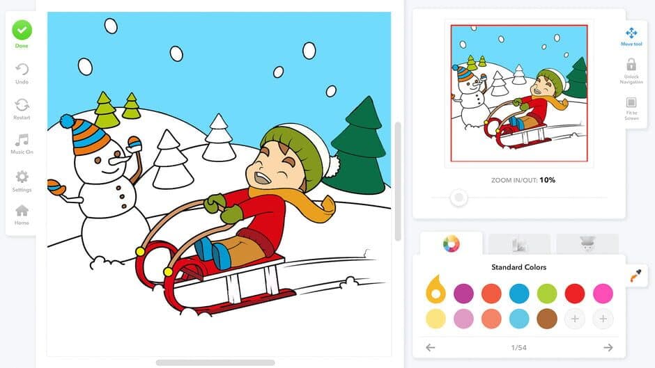 Скриншот 4 из Coloring Book for Kids