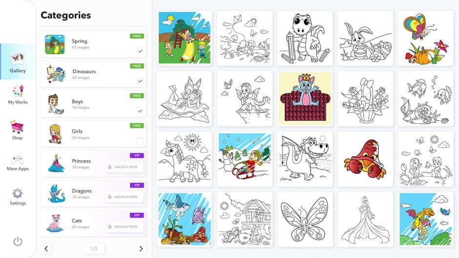 Скриншот 2 из Coloring Book for Kids