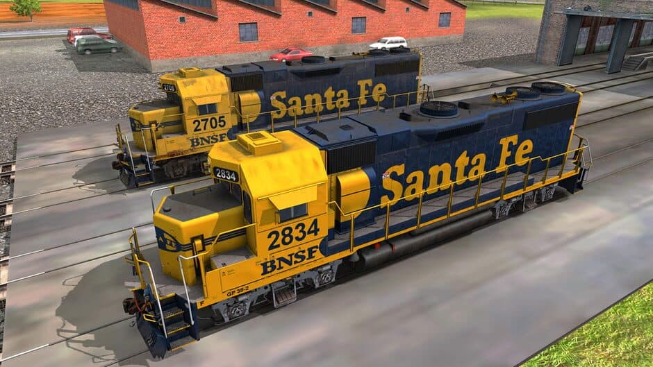 Скриншот 4 из Trainz: A New Era - ATSF GP38-2 Santa FE 2 Pack