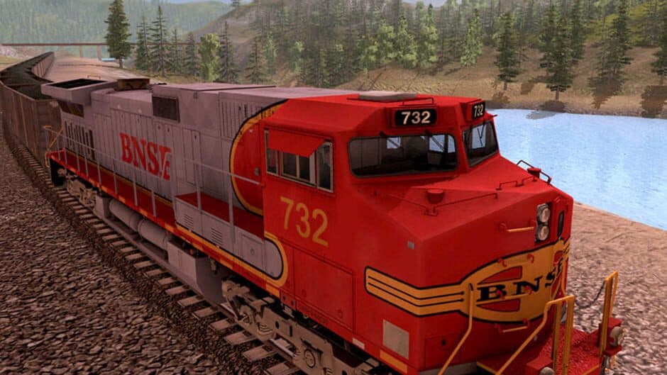 Скриншот 4 из Trainz: A New Era - BNSF GE Dash-9 44CW Warbonnet