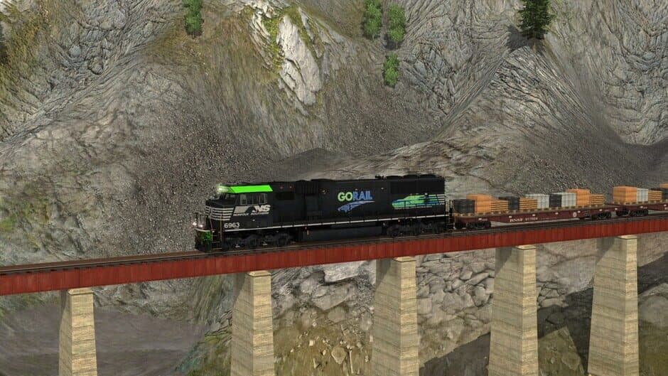 Скриншот 1 из Trainz: A New Era - NS SD60E: 6963 GoRail