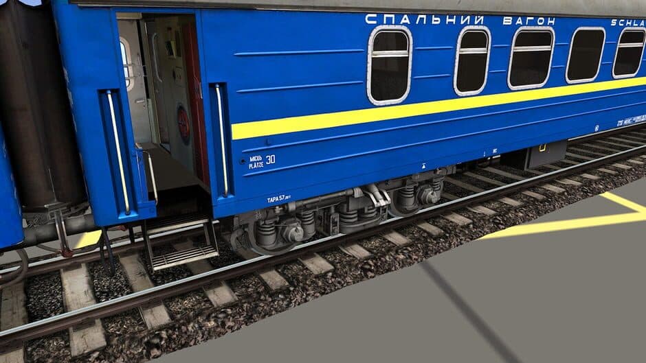Скриншот 2 из Trainz: A New Era - RZD-UZ-RIC Wagons