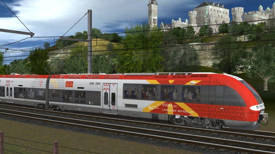 Скриншот 4 из Trainz Simulator 12: SNCF - AGC Languedoc