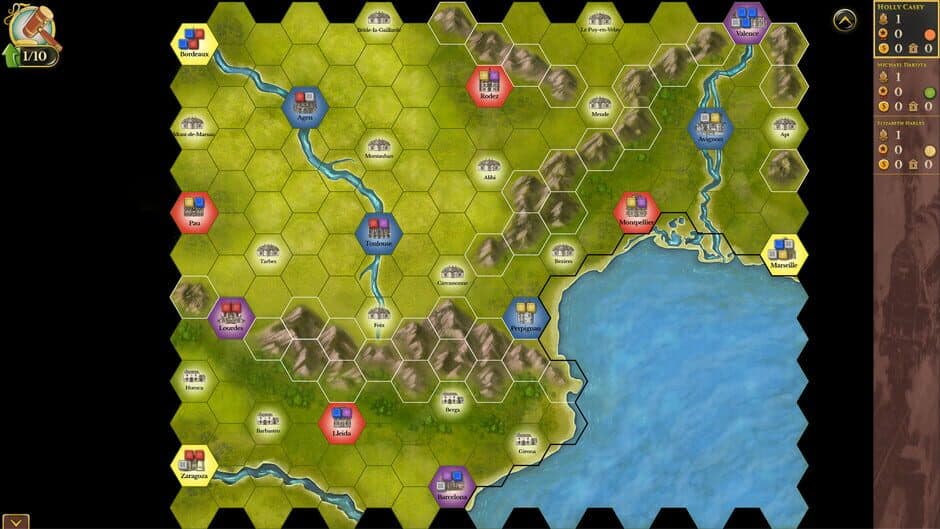 Скриншот 1 из Steam: Rails to Riches - Carcassonne Map