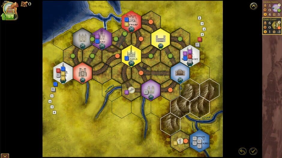 Скриншот 1 из Steam: Rails to Riches - Belgium & Luxembourg Map