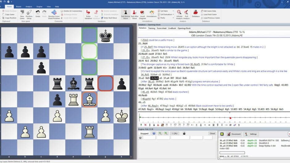 Скриншот 8 из Fritz Chess 17 Steam Edition