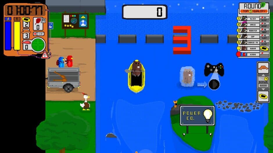 Скриншот 5 из Beaver Fun River Run: Steam Edition