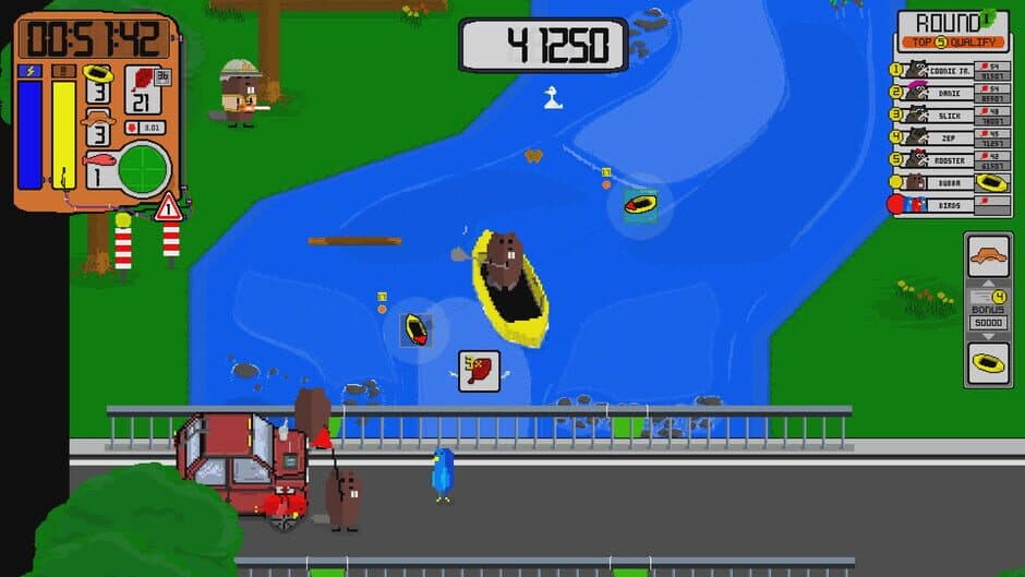Скриншот 1 из Beaver Fun River Run: Steam Edition