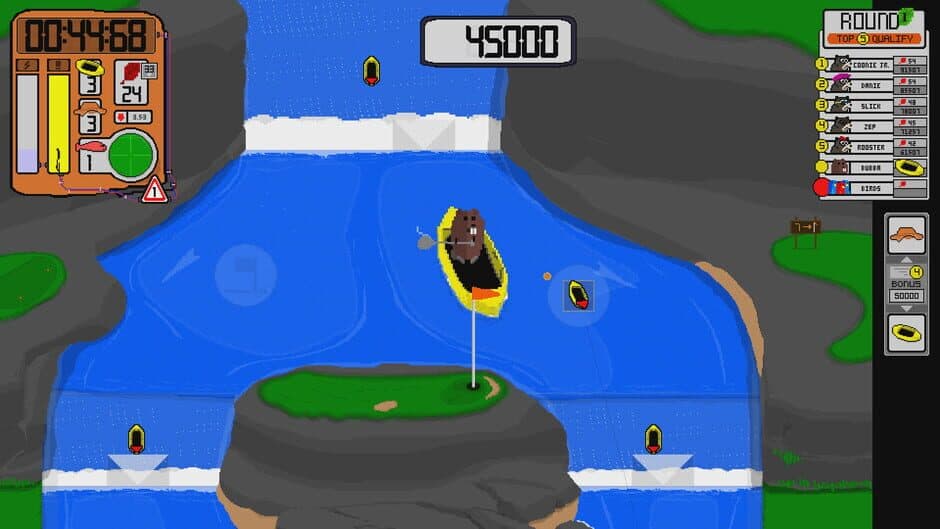 Скриншот 4 из Beaver Fun River Run: Steam Edition
