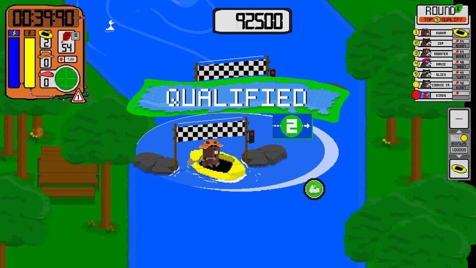 Скриншот 9 из Beaver Fun River Run: Steam Edition