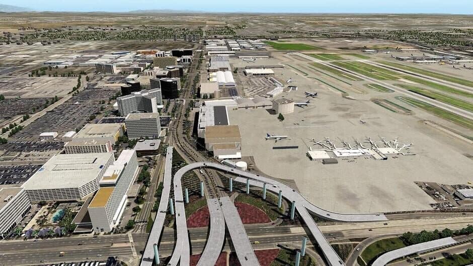 Скриншот 11 из X-Plane 11: FunnerFlight - Airport Los Angeles International V2