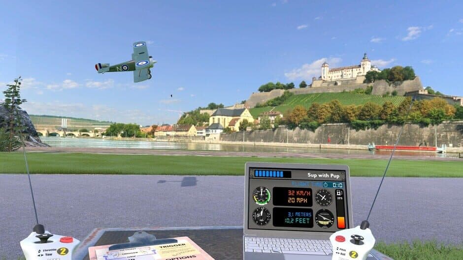 Скриншот 3 из RC Flight Simulator 2020 VR