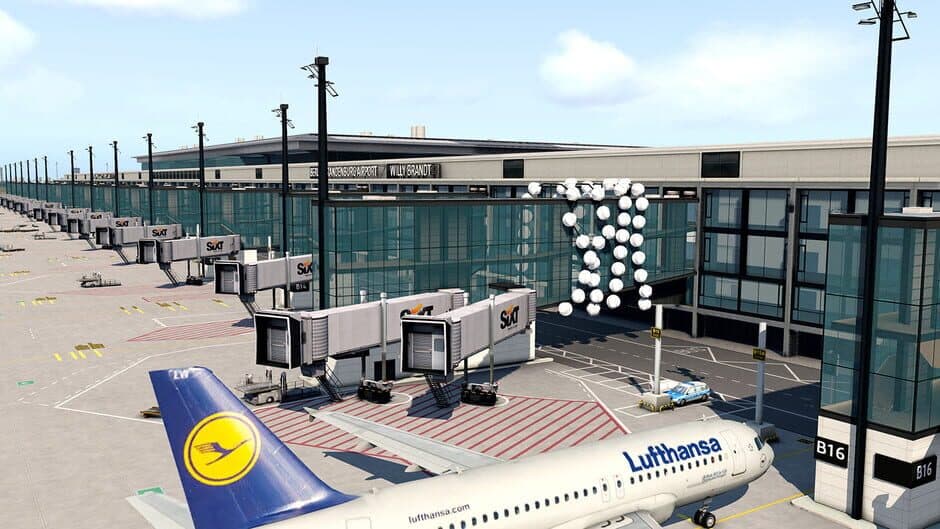 Скриншот 7 из X-Plane 11: Aerosoft - Airport Berlin Brandenburg V2