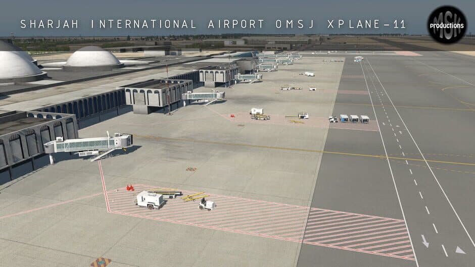 Скриншот 11 из X-Plane 11: MSK Productions - Sharjah Intl Airport