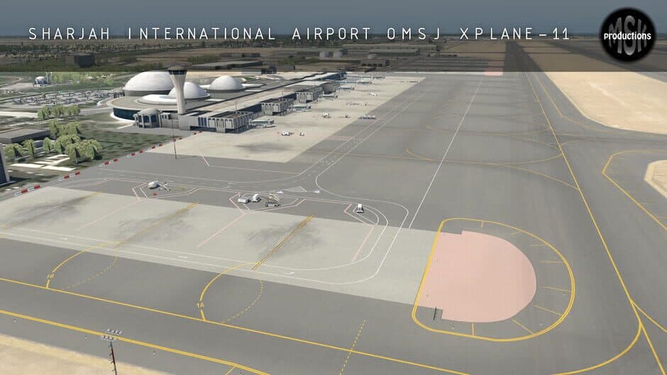 Скриншот 10 из X-Plane 11: MSK Productions - Sharjah Intl Airport