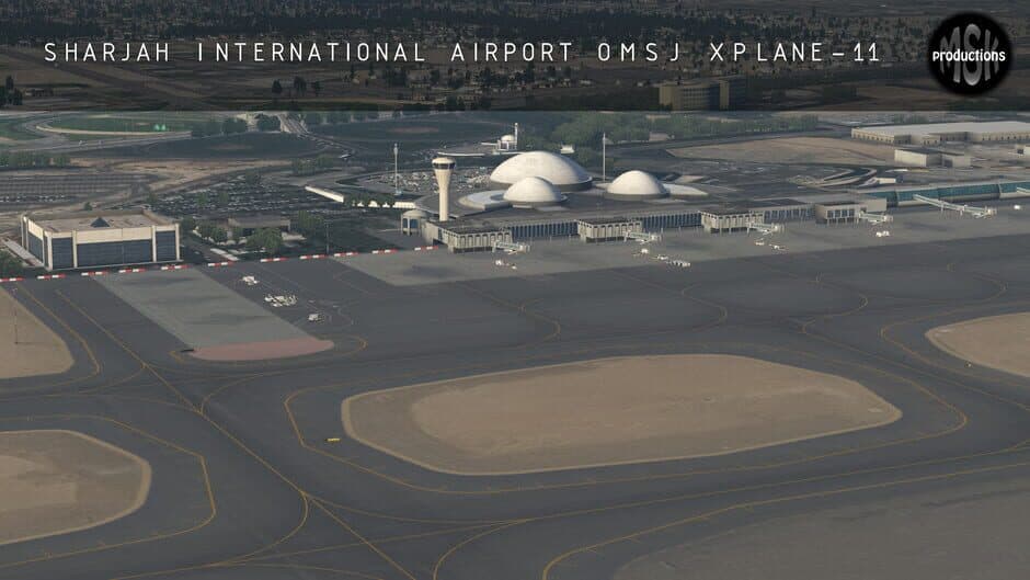 Скриншот 3 из X-Plane 11: MSK Productions - Sharjah Intl Airport