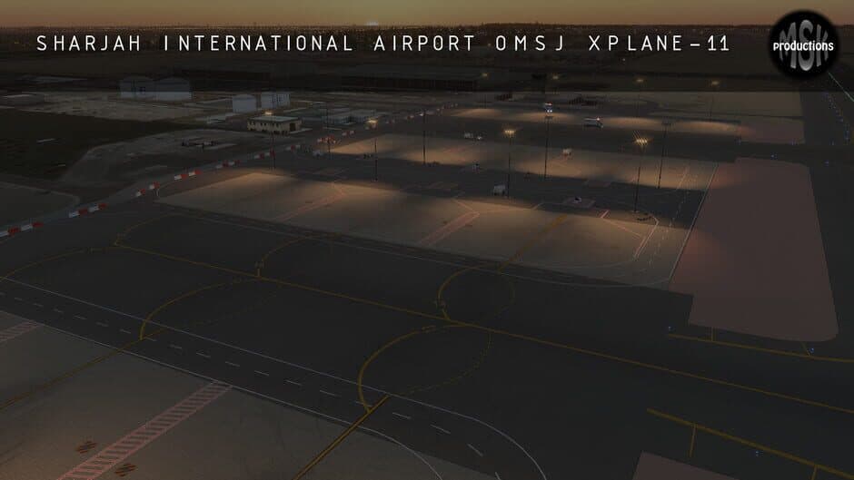 Скриншот 2 из X-Plane 11: MSK Productions - Sharjah Intl Airport