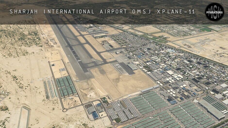 Скриншот 1 из X-Plane 11: MSK Productions - Sharjah Intl Airport