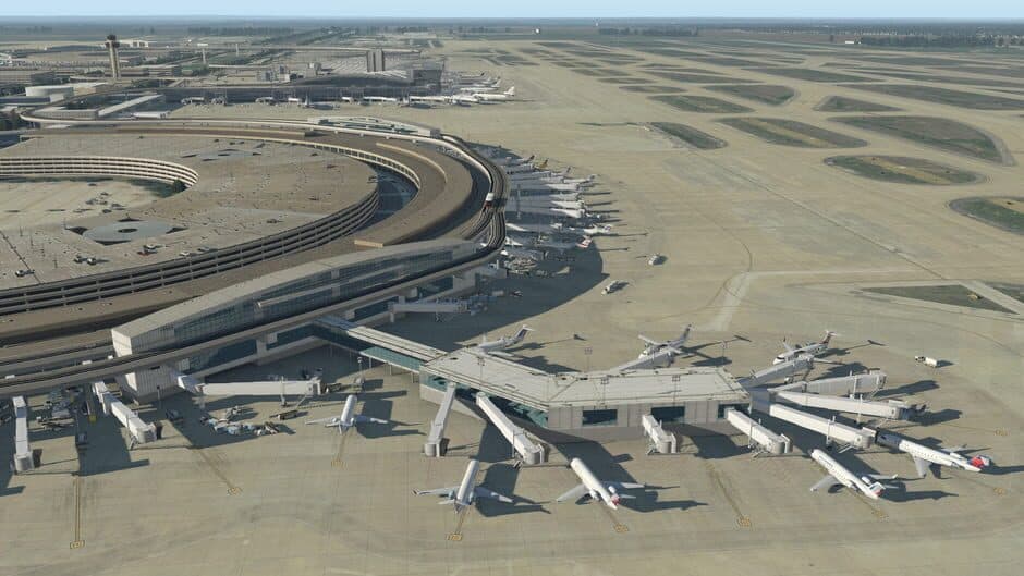 Скриншот 2 из X-Plane 11: Aerosoft - Airport Dallas/Fort Worth International