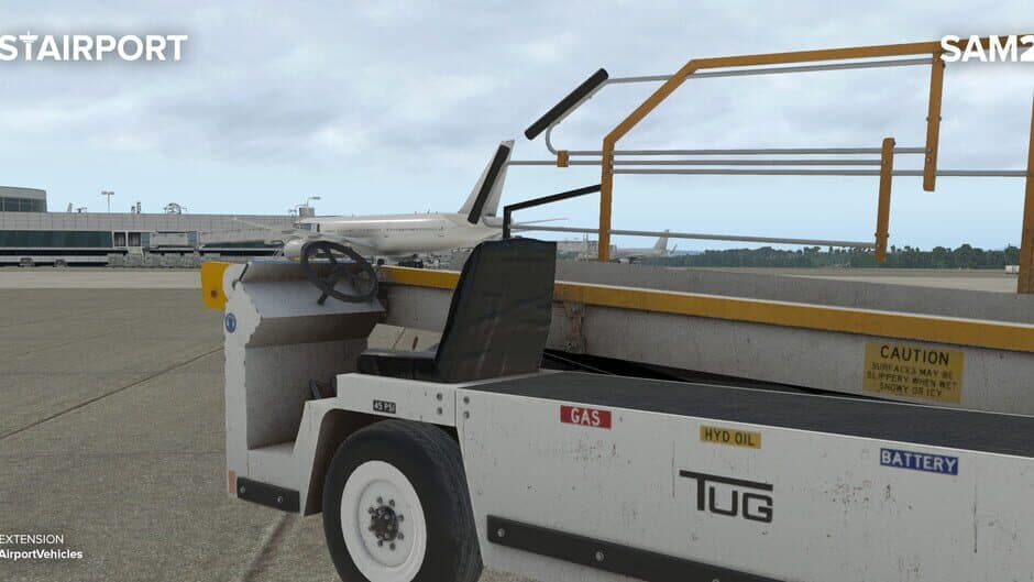 Скриншот 1 из X-Plane 11: SAM Airport Vehicles