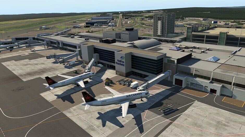 Скриншот 9 из X-Plane 11: Airfield Canada - CYHZ: Halifax Stanfield International Airport