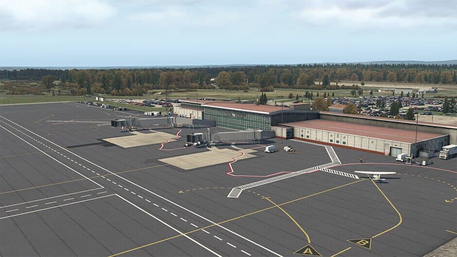 Скриншот 3 из X-Plane 11: Aerosoft Airport Greater Moncton International