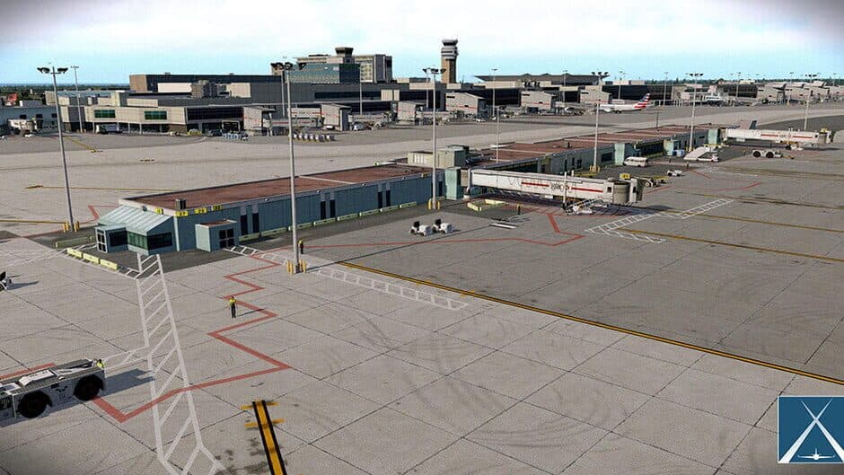 Скриншот 1 из X-Plane 11: Globall Art CYUL - Montreal International Airport
